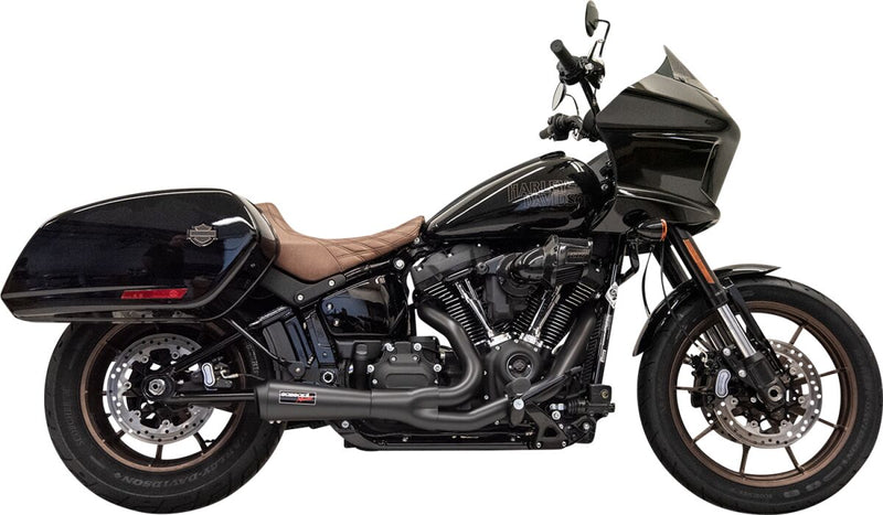 Ripper Short Road Rage 2-Into-1 Exhaust System For Harley Davidson FLSB 1750 ABS 2018-2023