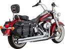 Big Shots Staggered Exhaust System Chrome For Harley Davidson FXSTI 1450 EFI 2003