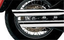 Slip-On 3 Inch Mufflers Chrome For Harley Davidson FXST 1340 1999