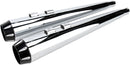 Megaphone Slip-On Mufflers Chrome For Harley Davidson FLTRXSE2 1800 ABS 2013