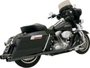 Megaphone Slip-On Straight Cut Mufflers Black