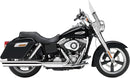 Slip-On 4 Inch Muffler Chrome For Harley Davidson FLD 1690 2012-2013