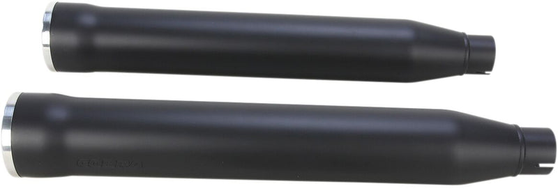 RPT Slip-On 3 Inch Mufflers Black For Harley Davidson FLD 1690 2012-2013