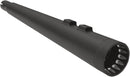 DNT Megaphone Slip-On Mufflers Black With Tuned Baffle Black End Cap - 4 Inch