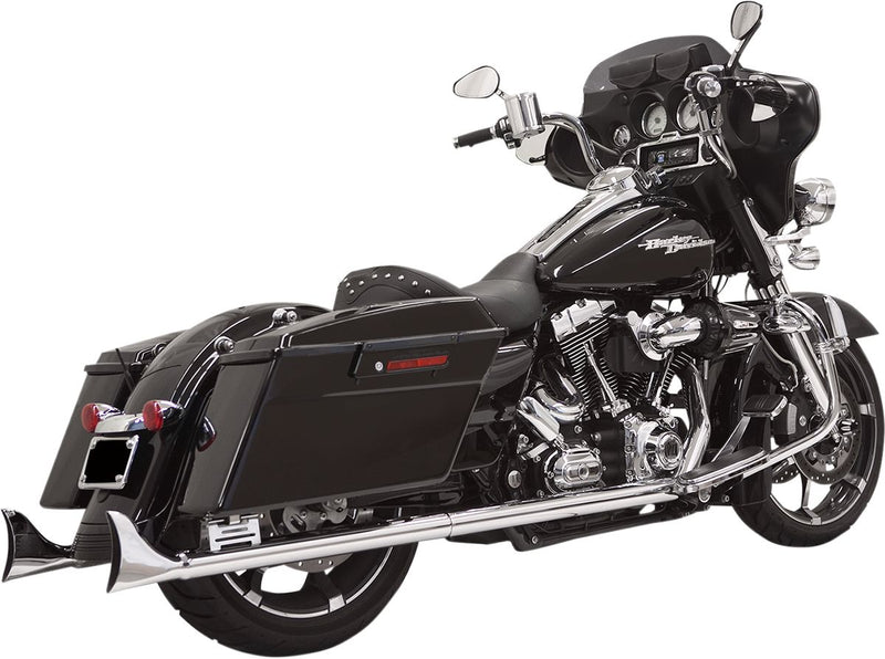 Fishtail Slip-On Mufflers True Dual Fishtail Chrome