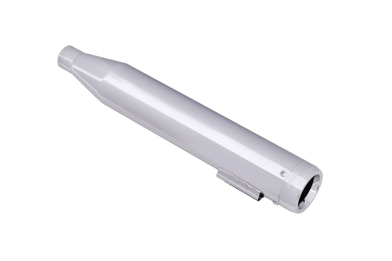 Muffler Slip-On 3 Inch Duals Chrome With Chrome Straight End Caps For Harley Davidson XL 1200 CA ABS 2014