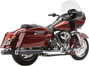RPT Slip-On 3 Inch Mufflers Black For Harley Davidson FLHR 1340 1995-1998