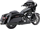 Neighbor Hater Slip-On 4.5 Inch Mufflers Raven Black For Harley Davidson FLHR 1340 1995-1998
