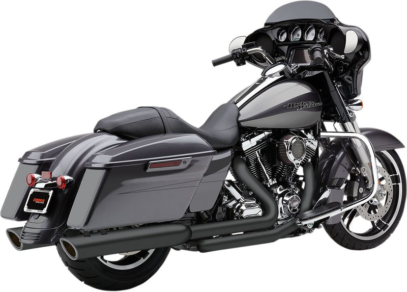 909 Twins Slip-On Mufflers Raven Black - 3.5 Inch