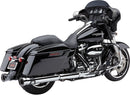Race Pro Slip-On Mufflers Chrome - 4.5 Inch