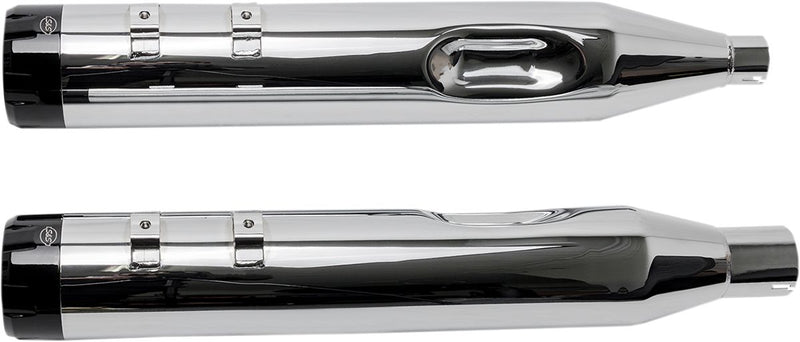 Muffler 4.5" Slip-On MK45 Black Contrast Cut Thruster End Cap-Chrome Body Finish | Vendor