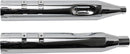 Muffler 4.5" Slip-On MK45 Chrome Tracer End Cap-Chrome Body Finish | Vendor
