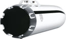 Neighbor Hater Dual Cut Slip-On 4 Inch Mufflers Chrome For Harley Davidson FLHR 1340 1995-1998
