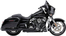 Slip-On 3 Inch Mufflers Chrome For Harley Davidson FLHR 1750 2017-2019