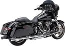 RPT Slip-On 3 Inch Mufflers Chrome For Harley Davidson FLHR 1750 2017-2019