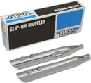 Slashdown Slip-On Mufflers Chrome For Harley Davidson FLHR 1750 2017-2019