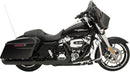 Slashdown Slip-On Mufflers Black For Harley Davidson FLHR 1750 ABS 2017-2020