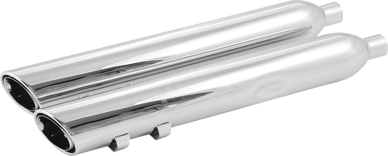 909 Uppercut Slip-On Mufflers Chrome