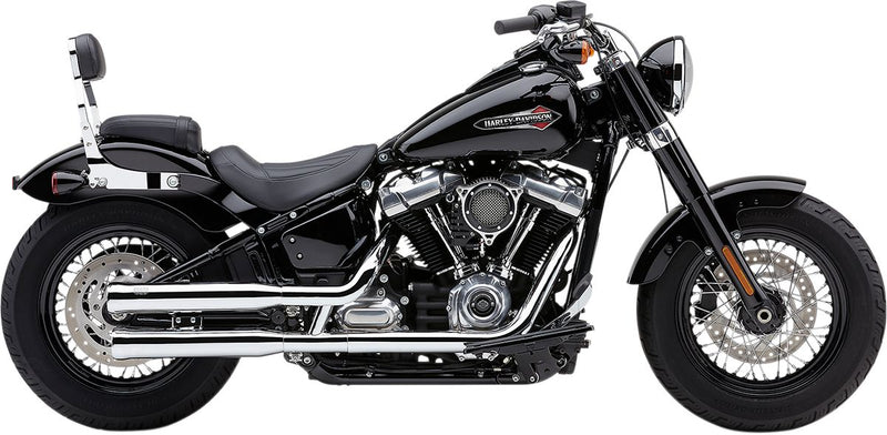 Neighbor Hater Slip-On Mufflers Chrome For Harley Davidson FLDE 1750 ABS 2018-2020