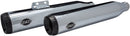Muffler Slip On Grand National Chrome With Black End Caps | Vendor