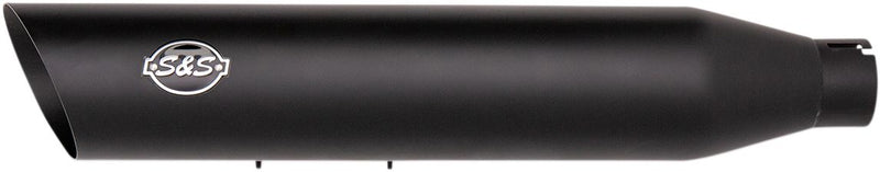 Slash-Cut EC Euro 4 Slip-On Muffler Black