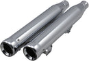Neighbor Hater Slip-On 3 Inch Mufflers Chrome For Harley Davidson FXDF 1584 2008-2011