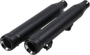 Neighbor Hater Slip-On 3 Inch Mufflers Black For Harley Davidson FXDF 1584 2008-2011