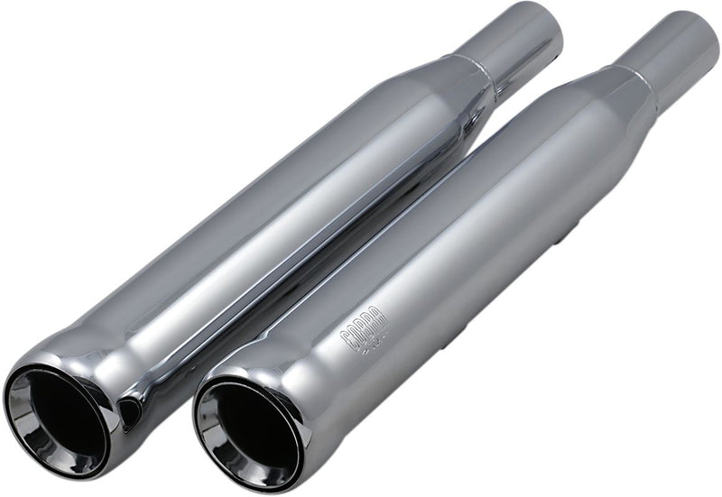 Neighbor Hater Slip-On 3 Inch Mufflers Chrome For Harley Davidson XL 1200 C 2004-2013