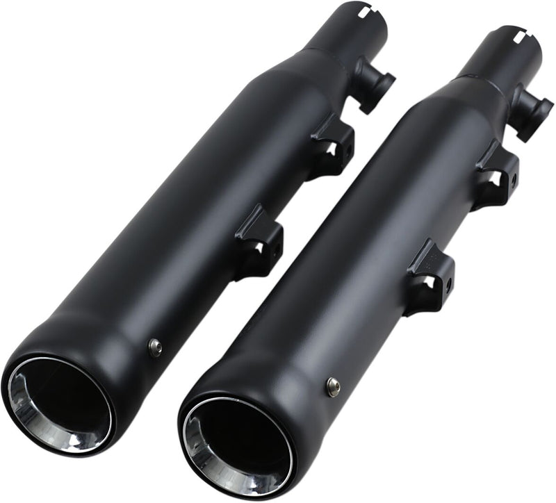 Neighbor Hater Slip-On 3 Inch Mufflers Black For Harley Davidson XL 1200 C 2004-2013