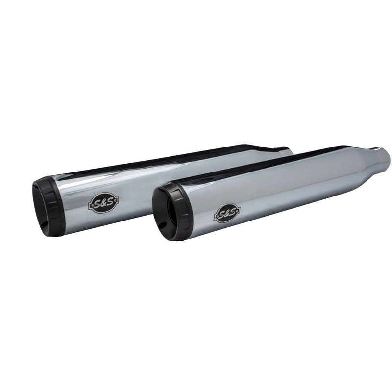 Grand National Ec Slip-On Mufflers Chrome / Black | Vendor