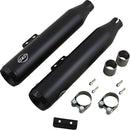 Grand National 50 State Slip-On Mufflers Black
