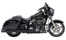 Gen 2 Neighbor Haters Series 4 Inch Mufflers Gloss Black For Harley Davidson FLHR 1750 2017-2019