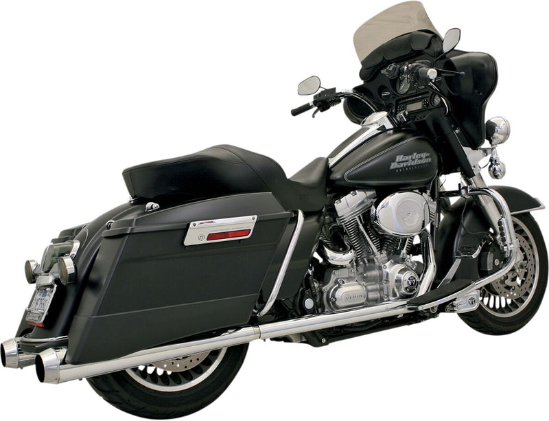 Power Curve True-Dual Crossover Header Pipe Chrome