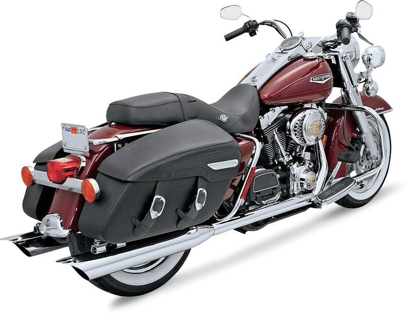 True Dual Crossover Headpipes Chrome