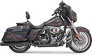 Head Pipes True Dual Down Under Black Touring