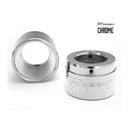 End Caps Classic 4 Inch Exhaust Chrome