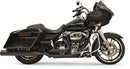 Header Pipes Black True-Dual Down Under