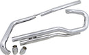 Slash Down Hot Rod Speedster Exhaust Chrome For Honda VT 750 C 2004