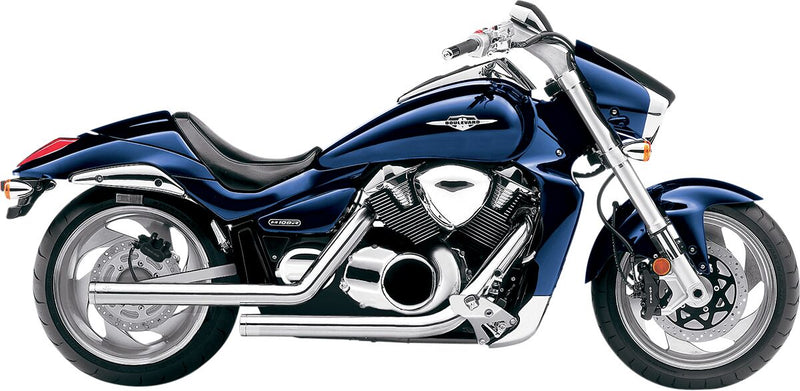 Dragster Exhaust System Chrome For Suzuki M 109 R 2006-2014