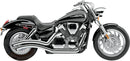 Speedster Swept Exhaust System Chrome For Honda VTX 1300 C 2004-2009