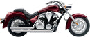 Hot Rod Speedster Slash Down Exhaust System Chrome Honda