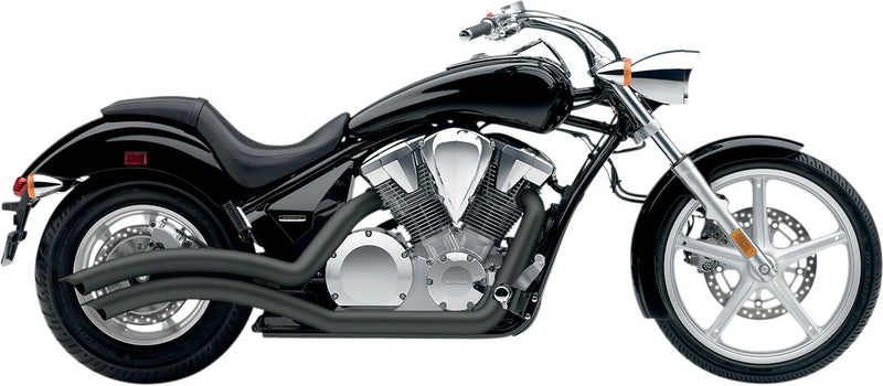 Speedster Swept Exhaust System Black For Honda VT 1300 CR 2010-2016