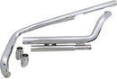 Exhaust System Speedster Hot Rod Slash Down Chrome System For Honda VTX 1300 C 2004-2009