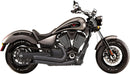 Pro-Street Exhaust System Black For Victory Boardwalk 106 2014