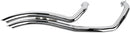 Speedster Swept Exhaust System Chrome For Yamaha XVS 1300 C 2011-2017