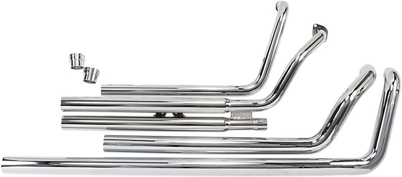 Speedster Long Exhaust System Chrome For Honda VTX 1300 C 2004-2009