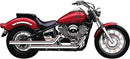 Dragster Exhaust System Chrome For Yamaha XVS 1100 1999-2002