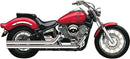 Speedster Long Exhaust System Chrome For Yamaha XVS 1100 1999-2002