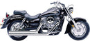 Speedster Long Exhaust System Chrome For Kawasaki VN 1600 2003-2008
