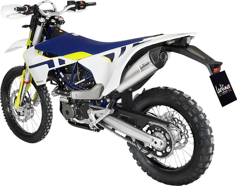LV-One Evo Full System Exhaust System Stainless Steel For Husqvarna 701 Enduro 2021-2023